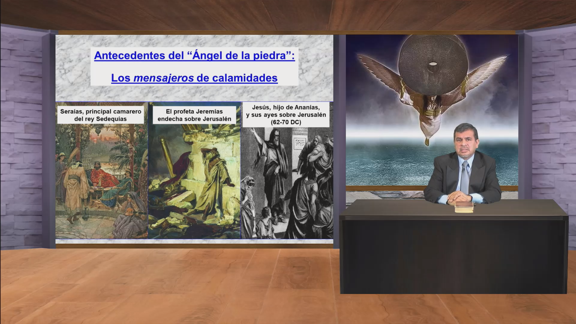 Promo 3 El Ángel de la piedra SAETA