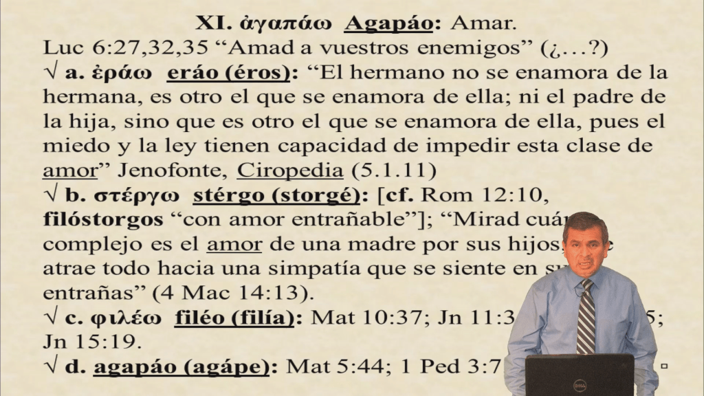 Agapáo / Voces bíblicas&nbsp;originales