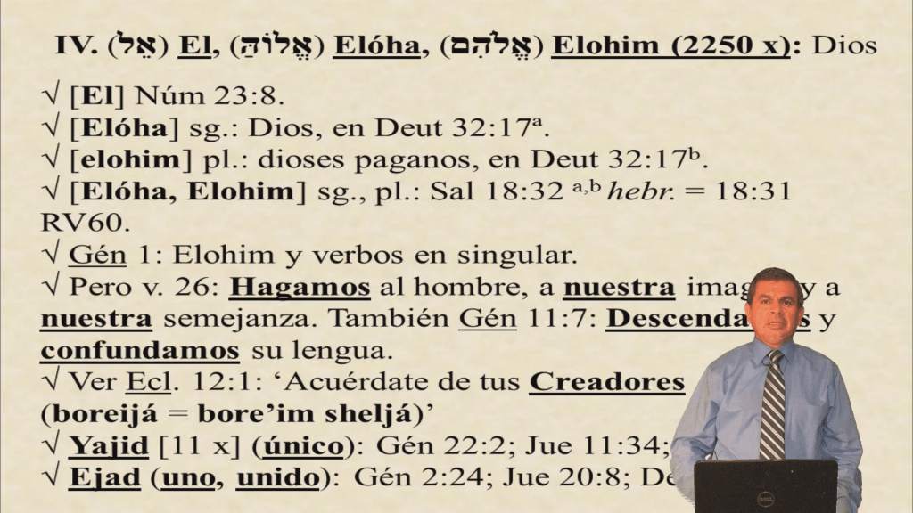 Elohim / Voces bíblicas&nbsp;originales