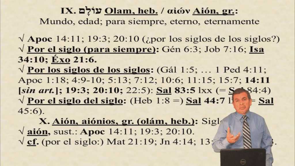 Olam y Aión / Voces bíblicas&nbsp;originales