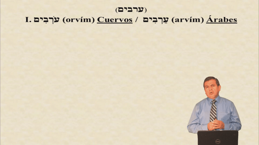 Orvím / Voces bíblicas&nbsp;originales