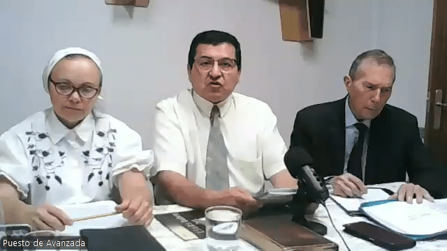 El perfil de la crisis venidera capítulo 4: Las pruebas y el triunfo del mensaje del tercer ángel parte 2: El Fuerte Clamor será seguido por persecución&nbsp;Zoom