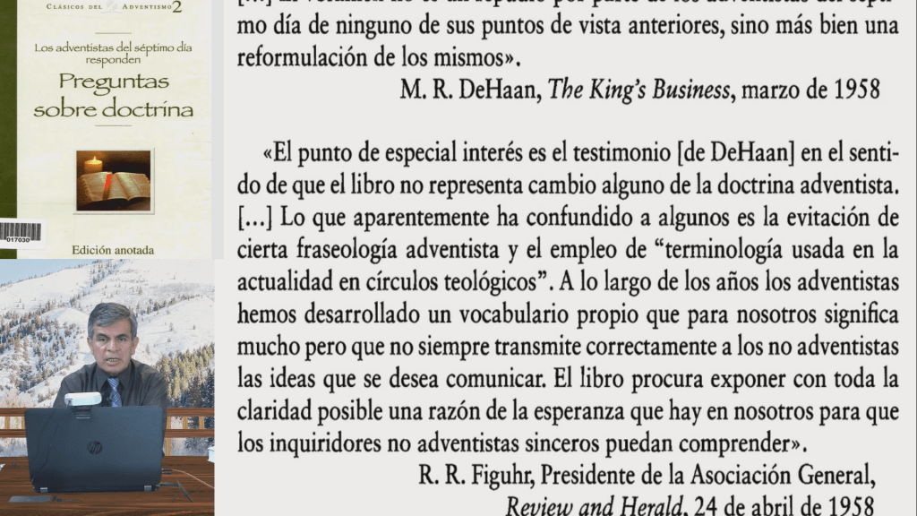 Los adventistas del séptimo día responden Preguntas sobre doctrina (QOD):&nbsp;Índice
