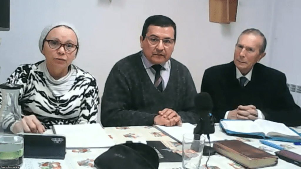 El perfil de la crisis venidera parte 5: Ángeles buenos y malos y las imitaciones fraudulentas de Satanás parte 1: Fuerzas sobrehumanas en el conflicto&nbsp;Zoom