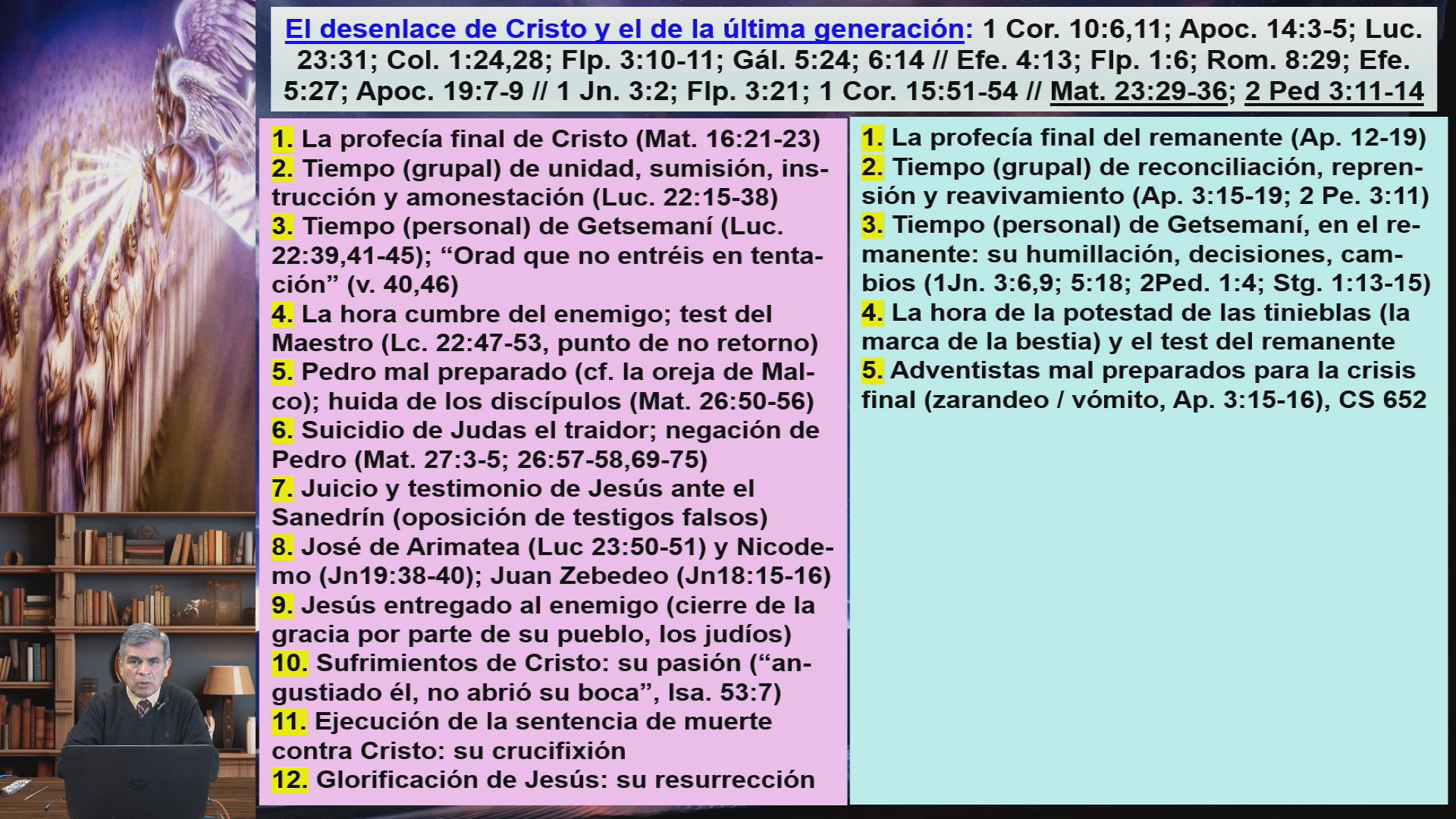 Tipología entre Cristo y el remanente parte 10