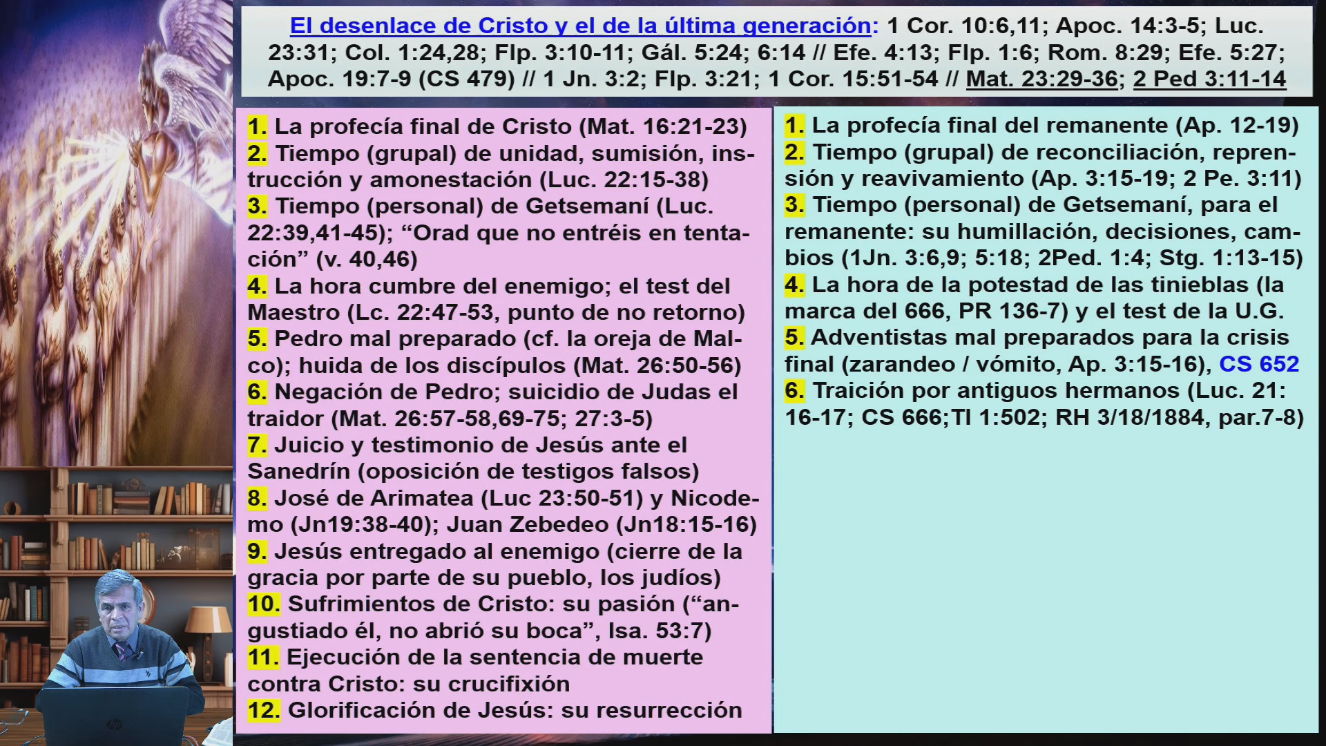 Tipología entre Cristo y el remanente parte 12