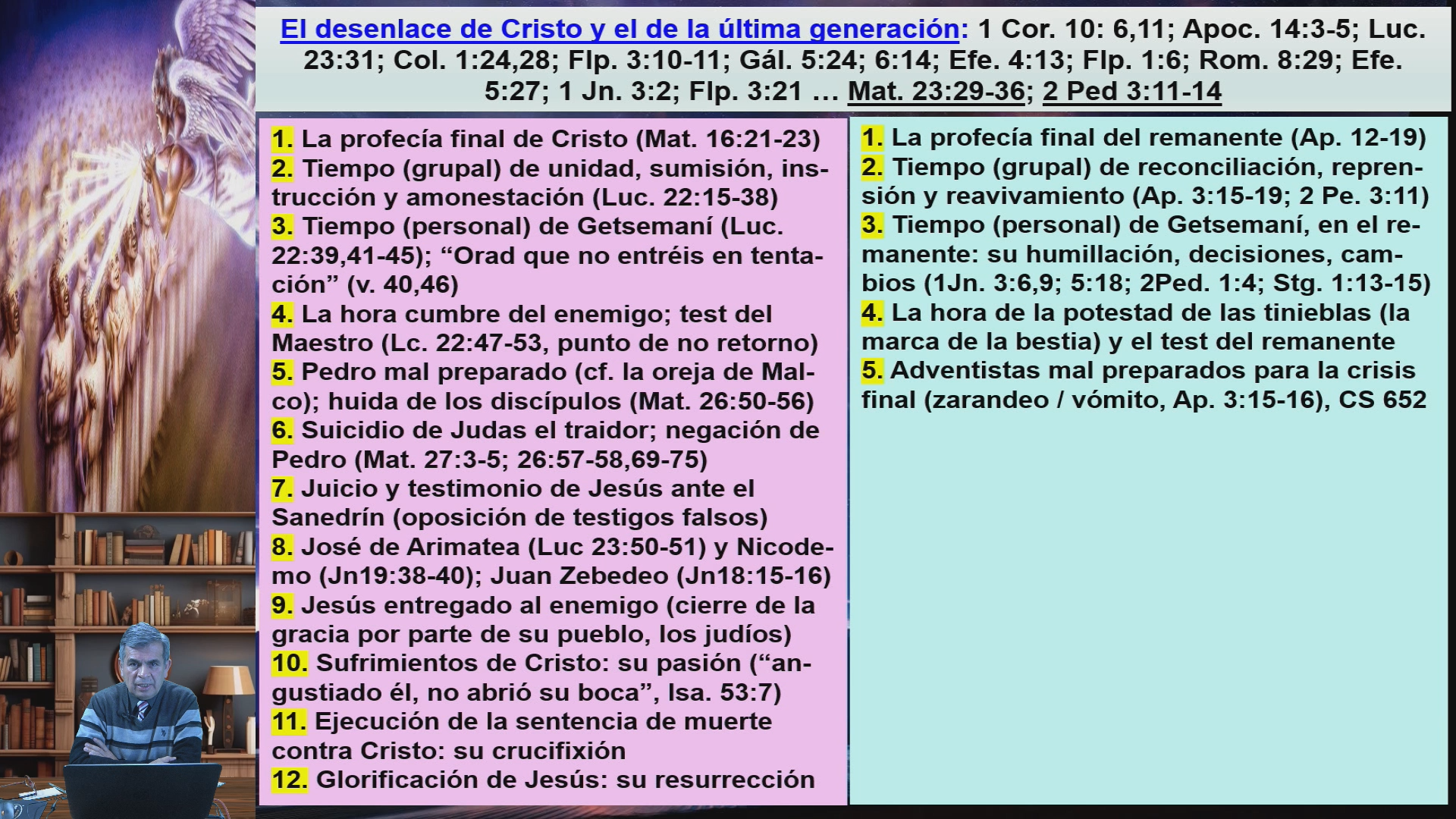 Tipología entre Cristo y el remanente parte 9