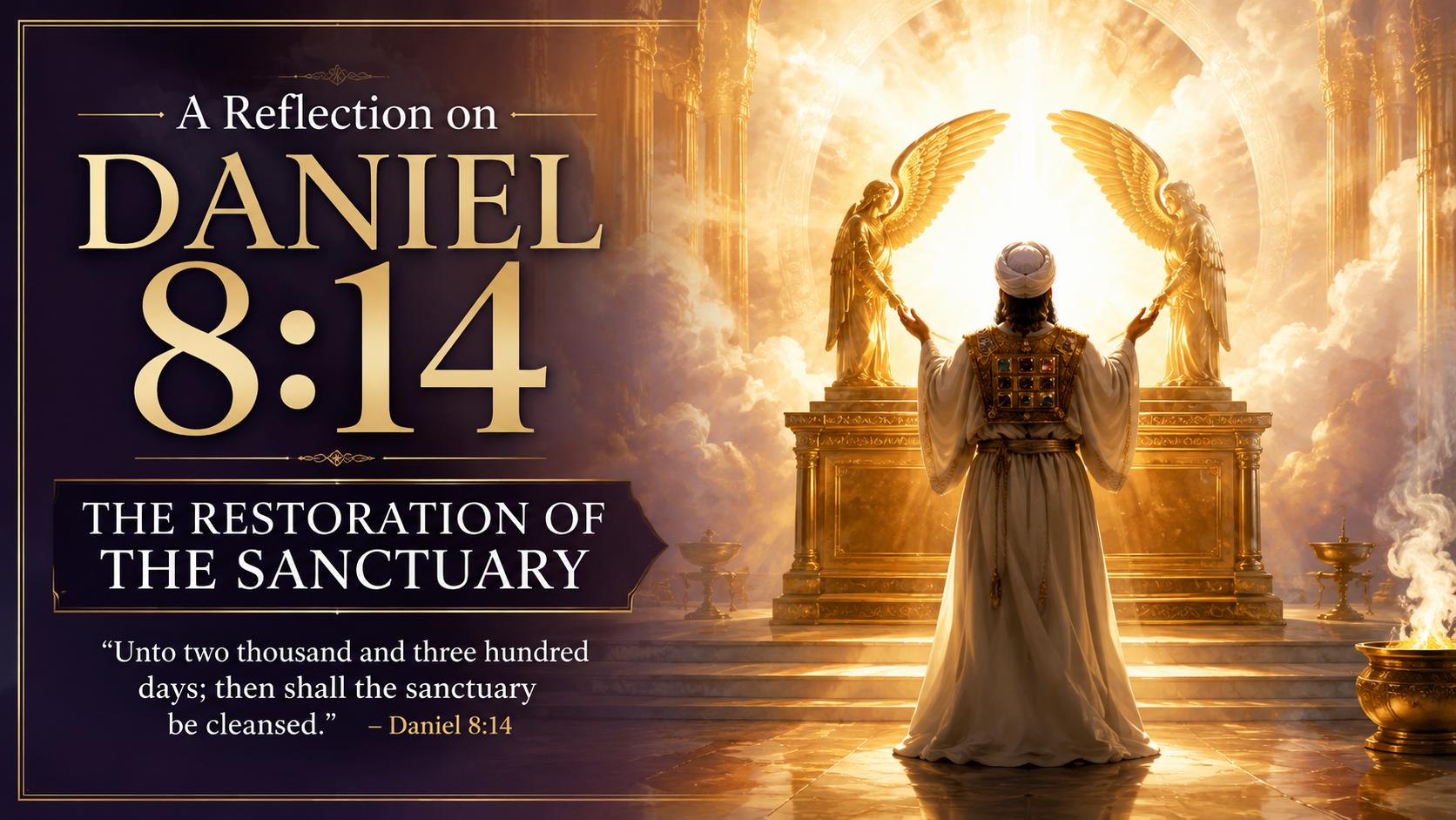 A Reflection on Daniel 8:14: The Restoration of the Sanctuary